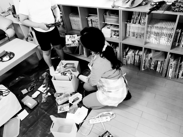 整理収納作業