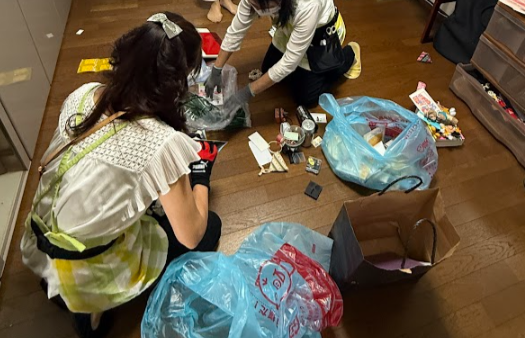 整理収納作業
