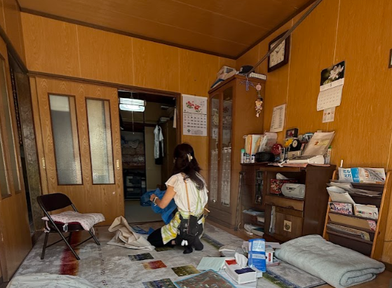 実家の部屋
