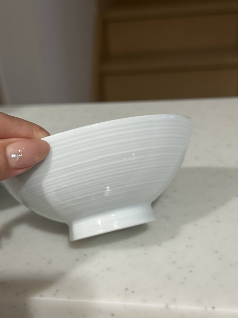 白磁めし茶碗・中